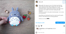 Load image into Gallery viewer, Crochet version: Totoro
