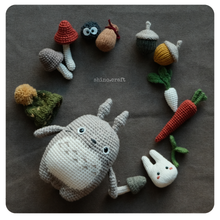 Load image into Gallery viewer, Crochet version: Totoro
